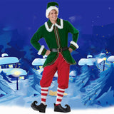 Popxstar Autumn Winter Man/Women Santa Claus Christmas Cosplay Fashion Comfortable Long Sleeve Costume Play Suit conjunto femenino