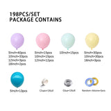 Popxstar Macaron 4D Latex Balloon Arch Garlands  Pink Rustic Wedding Ballons Happy Birthday Decoration Girl Baloon Bride To Be Balon