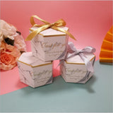 Popxstar Marble Pyramid Candy Box For Wedding Favor Gift Decoration Event Party Supplies Baby Shower Chocolate Gift Packaging Box