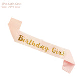 Popxstar Rose Gold Wedding Birthday Party Balloons Happy Birthday Letter Foil Balloon Baby Shower Anniversary Event Party Decor Supplies