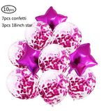 Popxstar 1set 16inch Russian Happy Birthday Letter Foil Balloons Birthday Party Decorations kids gifts Inflatable Air Balls Supplies