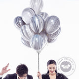 Popxstar Ink Graffiti Color Cloud Latex Balloons Imitation US Thickened 10inch Wedding Birthday Party Festival Decoration Agate Ballon