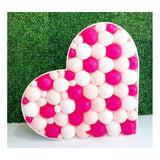 2Popxstar  Letter Heart A-z 40inch Big Balloon Number Mosaic 0-9 Happy Birthday Wedding Party Decoration Baby Shower Large Figure Globo DIY