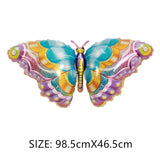 Popxstar New Insect Cartoon Butterfly Self-Styled Aluminum Foil Balloon Outdoor Activities Kid Toy Photo Props Birthday Party Decoration