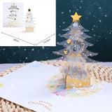 Popxstar 3D Pop UP Santa Cards Marry Christmas Greeting Cards Party Invitations Gifts New Year Greeting Card Anniversary Gifts Postcard