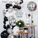 Popxstar NEW Ribbon Balloon Chain Balloon Glue Point Wedding Birthday Party Garland Arch Decoration Supplies Baloon Accessories Wholesale
