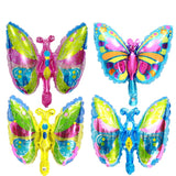 Popxstar New Insect Cartoon Butterfly Self-Styled Aluminum Foil Balloon Outdoor Activities Kid Toy Photo Props Birthday Party Decoration