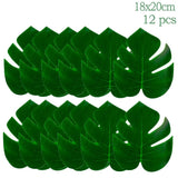 Popxstar Jungle Animals Disposable Tableware Wild One Woodland Safari 1st Birthday Party Decoration Kids Baby Shower Jungle Themed Party