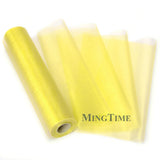 Sheer Organza Roll 25M x 29cm Fabric DIY Wedding Gold Party Chair Sash Bows Table Runner Swag Halloween Party Shower Decoration