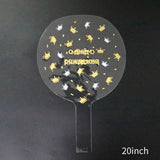 Popxstar 1set 16inch Russian Happy Birthday Letter Foil Balloons Birthday Party Decorations kids gifts Inflatable Air Balls Supplies