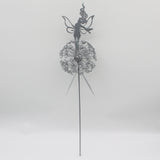 Popxstar Garden Decorative Stake Fairies And Dandelions Dance Together Metal Garden Yard Art Decor Lawn Landscape Sculpture Decoration