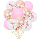 Popxstar Pink Flamingo Cake Topper Tropic Party Summer Flower Girl Birthday Wedding Deco Flamingo Gifts Hawaii Hawaiian Party Decor