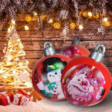 Popxstar  60cm Christmas Balls Christmas Tree Decorations Christmas Gift Xmas Hristmas Decorations for Home Outdoor PVC Inflatable Toys