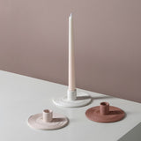Popxstar Creative Candlestick Ceramic Decorations Nordic Dinner Tabletop Decorations Candle Holders Home Decor Candlebra