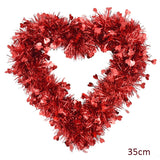 Popxstar 4PC Simulation Madder Garland Hanging Decor Mother's Day Valentine's Day Wedding Garland Window Decor Door Wall Hanging Pieces