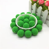 Pompoms 10mm 15mm 20mm 25mm 30mm Soft Pompones Fluffy Plush Crafts DIY Pom Pom Ball Furball Home Decor Sewing Supplies 30-100pcs