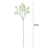Popxstar 90Heads 52cm Babies Breath Artificial Flowers Plastic Gypsophila DIY Floral Bouquets Arrangement for Wedding Home Decoration