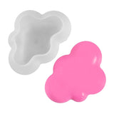 Popxstar Valentine's Day   Clouds Shape Candle Mold Silicone Molds Cute Jewelry Soap Making Mold Handcraft Ornaments Making Tool DIY Soap Mold moule bougie