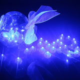4000 Pcs/ Lot Round RGB Led Flashing Ball Lamps White Balloon Lights for Christmas Party Wedding Decoration Shipping by DHL New