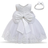 Popxstar Kids Dress for Girls Summer Dresses for Party and Wedding Christmas Clothing Princess Flower Tutu Dress Children Prom Ball Gown