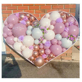 2Popxstar  Letter Heart A-z 40inch Big Balloon Number Mosaic 0-9 Happy Birthday Wedding Party Decoration Baby Shower Large Figure Globo DIY