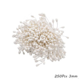 Popxstar Valentine's Day White Theme Artificial Flower Cherry Stamen Berries Bundle DIY Christmas Decoration Wedding Cake Gift Box Wreaths Xmas Decor