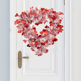 Popxstar 4PC Simulation Madder Garland Hanging Decor Mother's Day Valentine's Day Wedding Garland Window Decor Door Wall Hanging Pieces