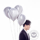 Popxstar Ink Graffiti Color Cloud Latex Balloons Imitation US Thickened 10inch Wedding Birthday Party Festival Decoration Agate Ballon