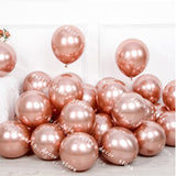 Popxstar DIY Doubled Cream Peach Apricot Balloons Garland Retro Pink Ballon Kit Rose Gold Globos Wedding Birthday Baby Shower Party Decor