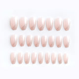 Popxstar spring centerpiece ideas short square acrylic nails spring dip nails 24Pcs Shiny Glitter Detachable False Nails Long Ballerina Pink Wearable Fake Nails Full Cover False Nail Tips with glue design