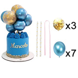 Popxstar Valentine's Day Gittler Happy Birthday Cake Topper Bling Sparkle Decoration Sign Happy Birthday Cake Topper Girl`s Birthday Dessert Decor