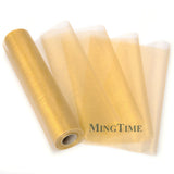 Sheer Organza Roll 25M x 29cm Fabric DIY Wedding Gold Party Chair Sash Bows Table Runner Swag Halloween Party Shower Decoration