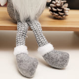 Popxstar Christmas Nordic Style Faceless Dolls Pink Gray White Santa Claus Merry Christmas Decor For Home Kids Naviidad Gifts Favor