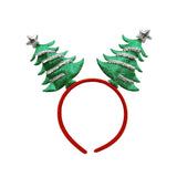 Popxstar 1Pc Christmas Headband Hair Accessories Xmas Tree Children Adult Navidad New Year Home Party Headdress Kids Gift Headwear