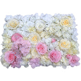 Popxstar 1PC 40x60cm Artificial Flower Wall Wedding Decoration flower mats Rose Fake Flowers Artificial Decorations flower Panels