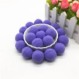 Pompoms 10mm 15mm 20mm 25mm 30mm Soft Pompones Fluffy Plush Crafts DIY Pom Pom Ball Furball Home Decor Sewing Supplies 30-100pcs