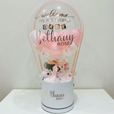 Popxstar Led Party Hot Air Balloon Bouquet Gift Surprise Tool Bopo Box Christmas Stuff Reveal Packing Wrap Gifting Packaging Basket Candy