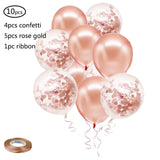 Popxstar 1set 16inch Russian Happy Birthday Letter Foil Balloons Birthday Party Decorations kids gifts Inflatable Air Balls Supplies
