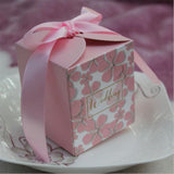 Popxstar Festival Decoration Gift Packing Boxes Brithday Wedding Party Candy Box Beautiful Printing Sugar Box Paper Party Favors Supplies