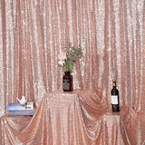 Popxstar Sequin Wedding Photo Booth Backdrop Photography Background Party Birthday Baby Shower Glitter Curtain for Women Girls Party DIY