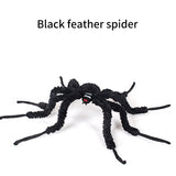 New glowing scary spider tricky simulation Halloween decoration haunted house props indoor and outdoor giant decoration