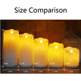 Popxstar Flameless Flickering Led Candles Light Tealight Led Battery Power Candles Lamp Electronic Votive Led Lamp Halloween Home Decor
