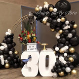 Popxstar NEW Ribbon Balloon Chain Balloon Glue Point Wedding Birthday Party Garland Arch Decoration Supplies Baloon Accessories Wholesale