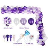 Popxstar 2 Popxstar Baby Shower Balloon Party Balloons Garland Arch Birthday Party Background Balloons Strip Chain for Wedding Decorations Globos