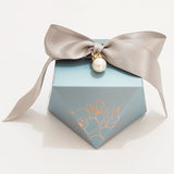 Popxstar Gift Box Diamond Shape Paper Candy Boxes Chocolate Packaging Box Wedding Favors for Guests Baby Shower Birthday Party