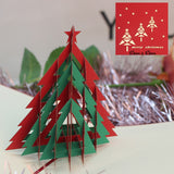 Popxstar 3D Pop UP Santa Cards Marry Christmas Greeting Cards Party Invitations Gifts New Year Greeting Card Anniversary Gifts Postcard