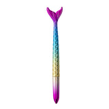Popxstar 1pc South Korea Simple Mermaid Gel Pen 0.5 Black Student With A Small Fresh Cartoon Personality Girl Water-based Pen party gifts
