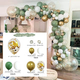 Popxstar Macaron Balloon Air Balls Foil Happy Birthday Party Balloons Wedding Baby Shower Decorations Boy Girl Decor Kids Adult Balloons