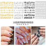 Popxstar 1/2/3mm Spikes Metal Studs Conical Shape Punk Style Flat Back Rivets Halloween 3D Alloy Nail Art for Decoration