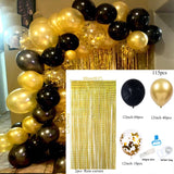 Popxstar 2 Popxstar Baby Shower Balloon Party Balloons Garland Arch Birthday Party Background Balloons Strip Chain for Wedding Decorations Globos